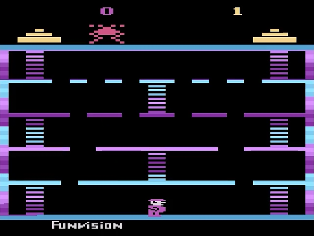 Inca Gold title screen for Atari 2600